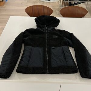 Pajar | Women’s Black Fleece Hooded Zipper Jacket